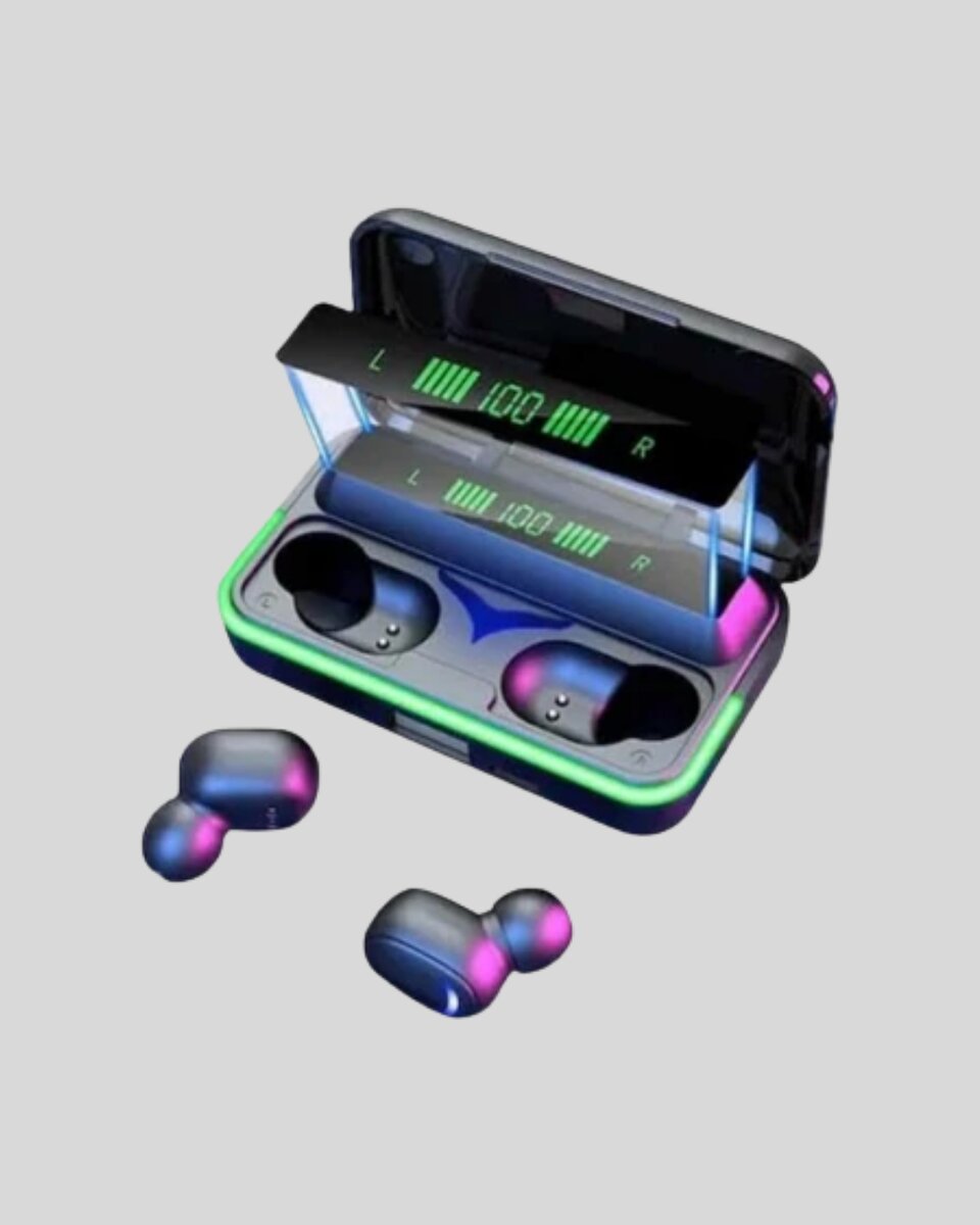 Kablosuz Oyuncu Kulaklığı Powerbank Şarj Kutulu RGB 5.1