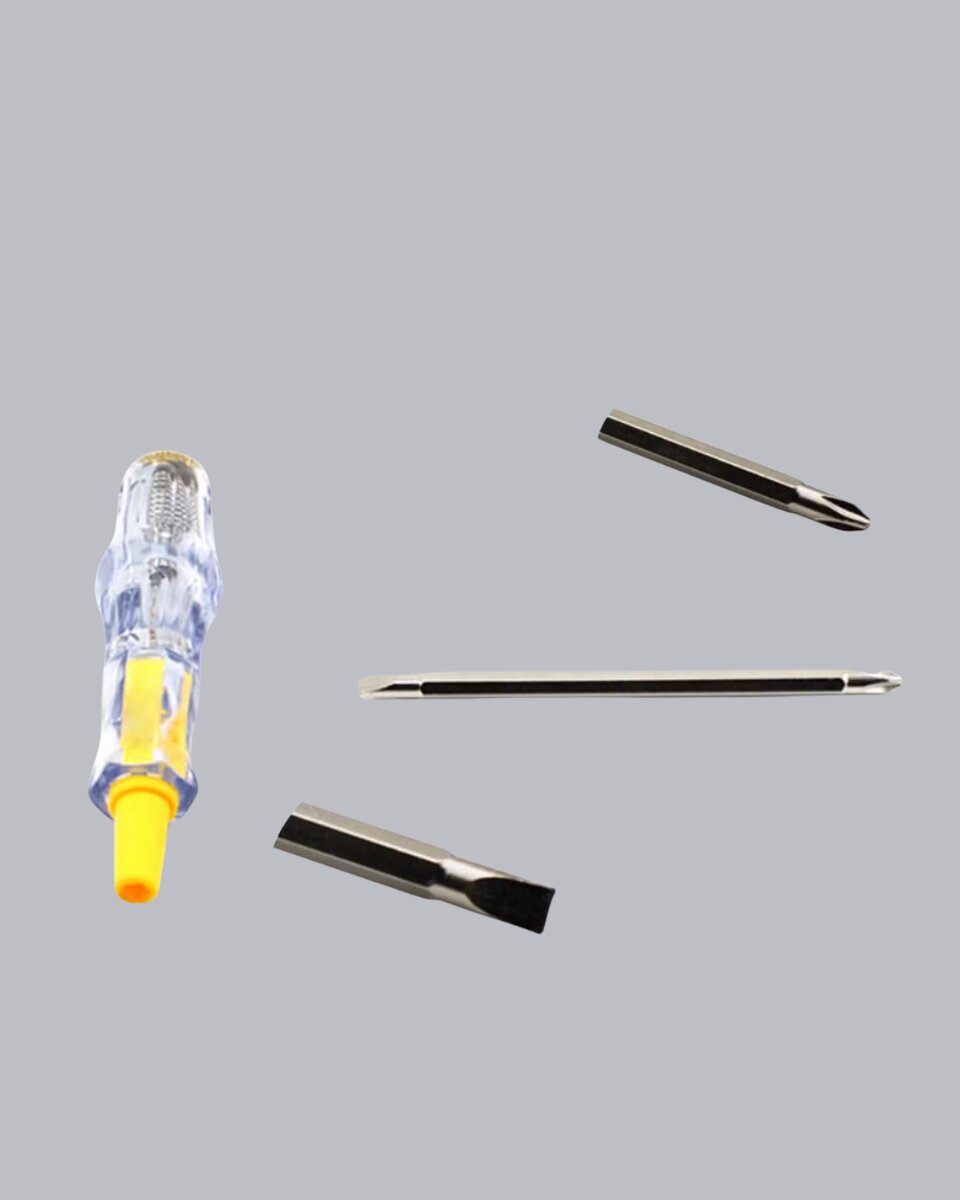 110-220V Elektrik Test Kalemi Korozyona Dayanıklı Nikel Kaplamalı 110-220V Elektrik Test Kalemi Korozyona Dayanıklı Nikel Kaplamalı