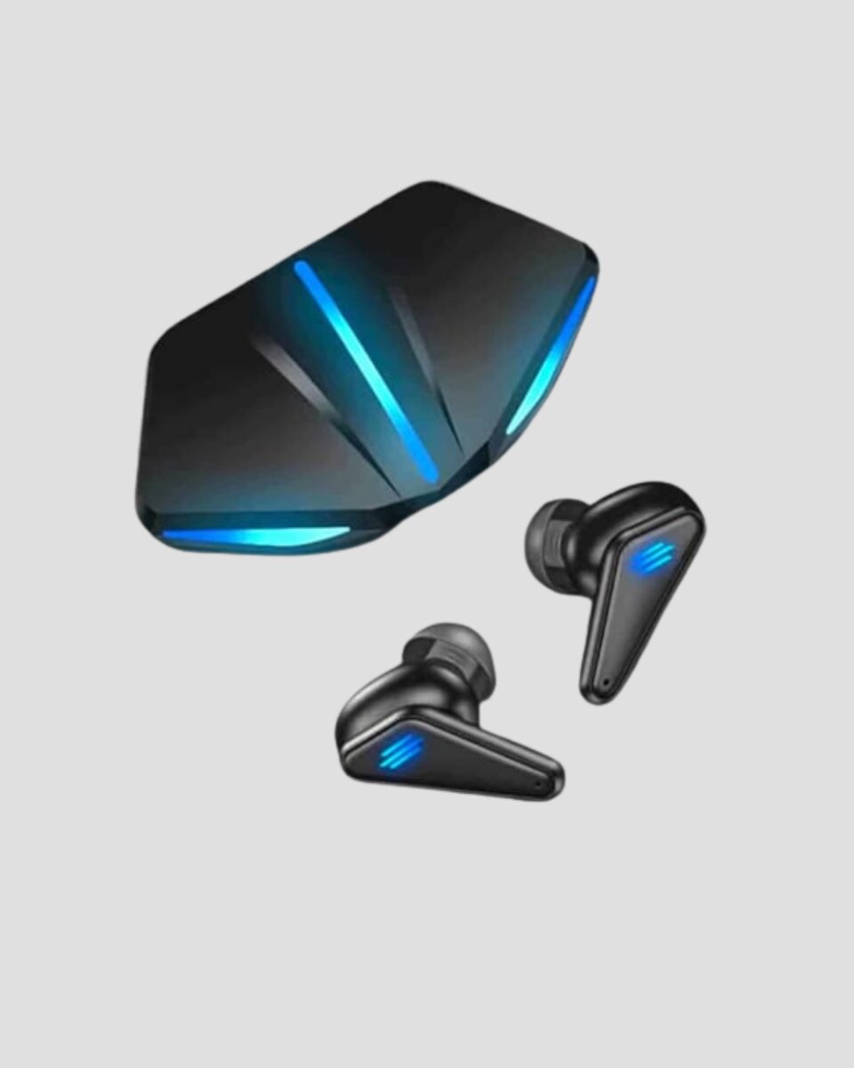 Tam Kablosuz Oyuncu Kulaklığı 5.0 Bluetooth LED Kontrollü