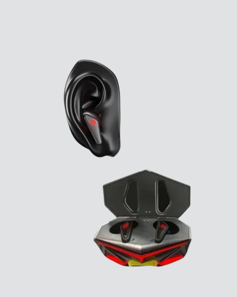 Bluetooth 5.0 Kablosuz Kulaklık LED Işıklı Silikonlu Tasarımlı Bluetooth 5.0 Kablosuz Kulaklık LED Işıklı Silikonlu Tasarımlı