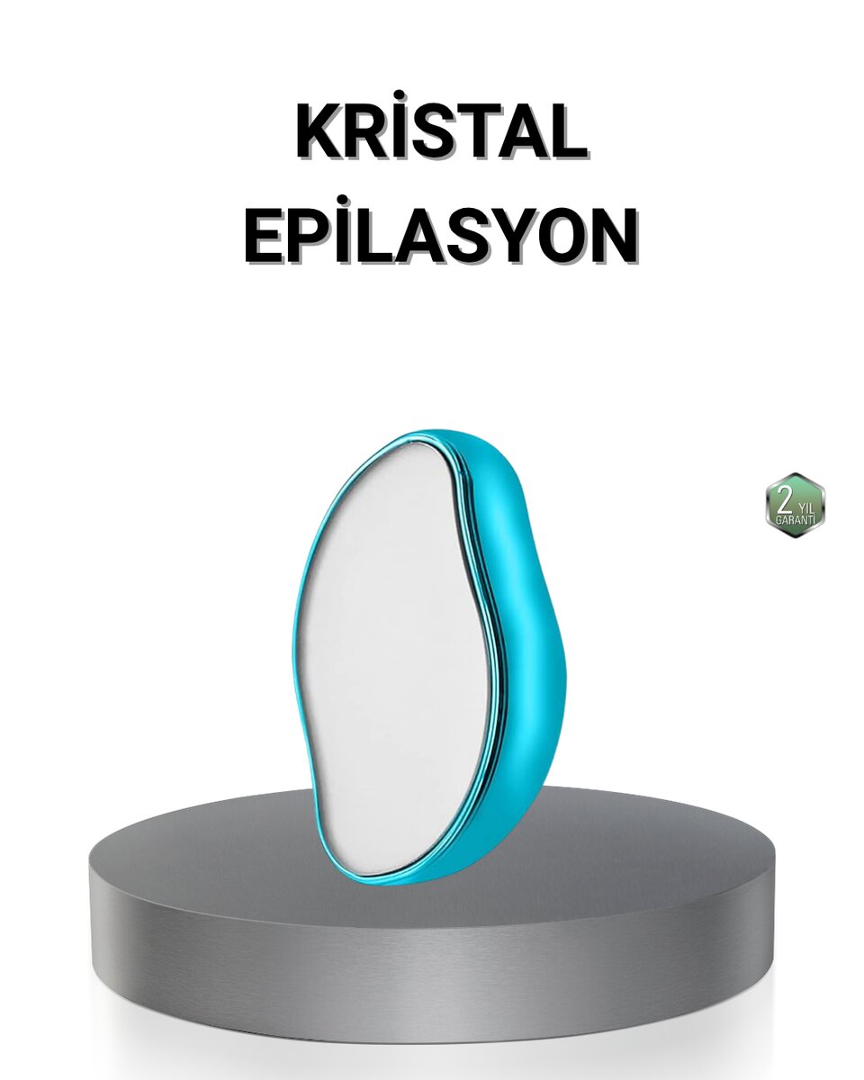 Kristal Tüy Alıcı Epilatör Kremsiz Kullanım Yüz ve Vücut İçin Kristal Tüy Alıcı Epilatör Kremsiz Kullanım Yüz ve Vücut İçin