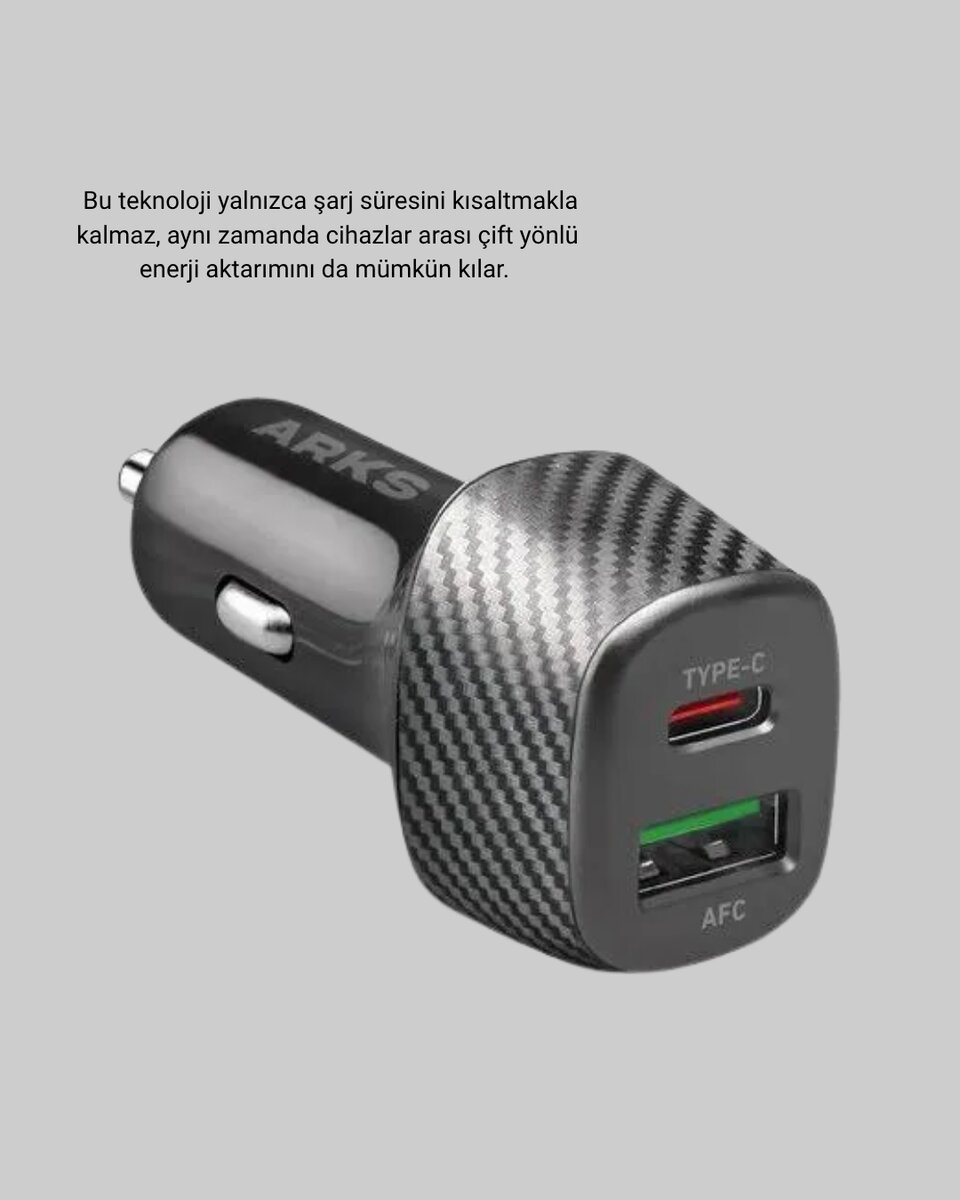 38W Araç Şarj Cihazı Type-C PD USB Hızlı Şarj Çift Port 38W Araç Şarj Cihazı Type-C PD USB Hızlı Şarj Çift Port