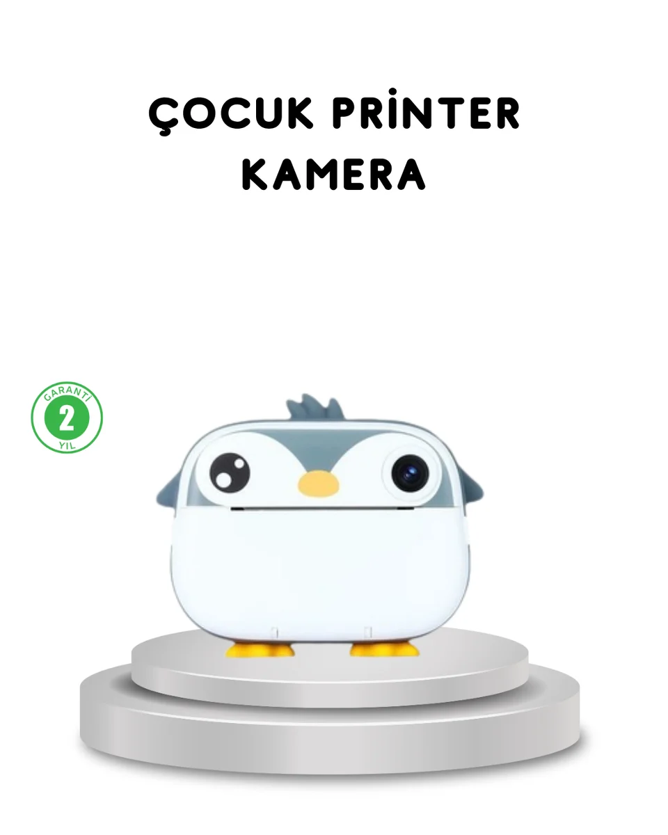 Çocuk Fotoğraf Makinesi Termal Baskılı Anında Çıktı HD Video Kayıtlı Çocuk Fotoğraf Makinesi Termal Baskılı Anında Çıktı HD Video Kayıtlı