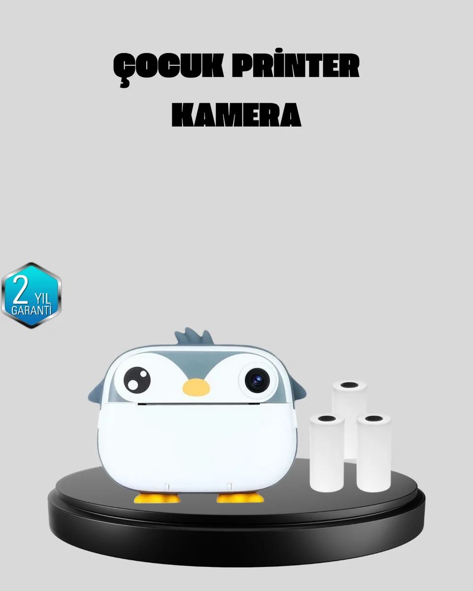 Mini Çocuk Kamera Anında Baskı Özellikli HD Video Termal Yazıcılı Mini Çocuk Kamera Anında Baskı Özellikli HD Video Termal Yazıcılı