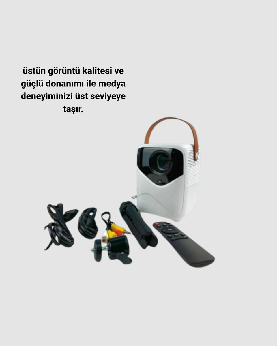 Android TV Box Ultra HD 1GB RAM 32GB Hafıza Dahili Hoparlör HDMI Tripodlu