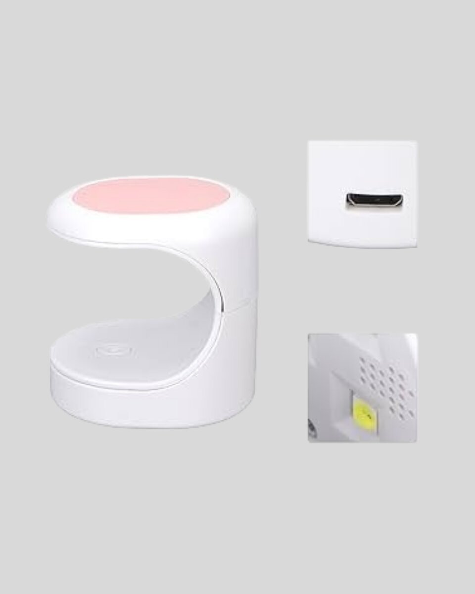 LED Mini Oje Kurutucu Taşınabilir Hızlı Kuruma Cihazı 3 LED Işıklı LED Mini Oje Kurutucu Taşınabilir Hızlı Kuruma Cihazı 3 LED Işıklı