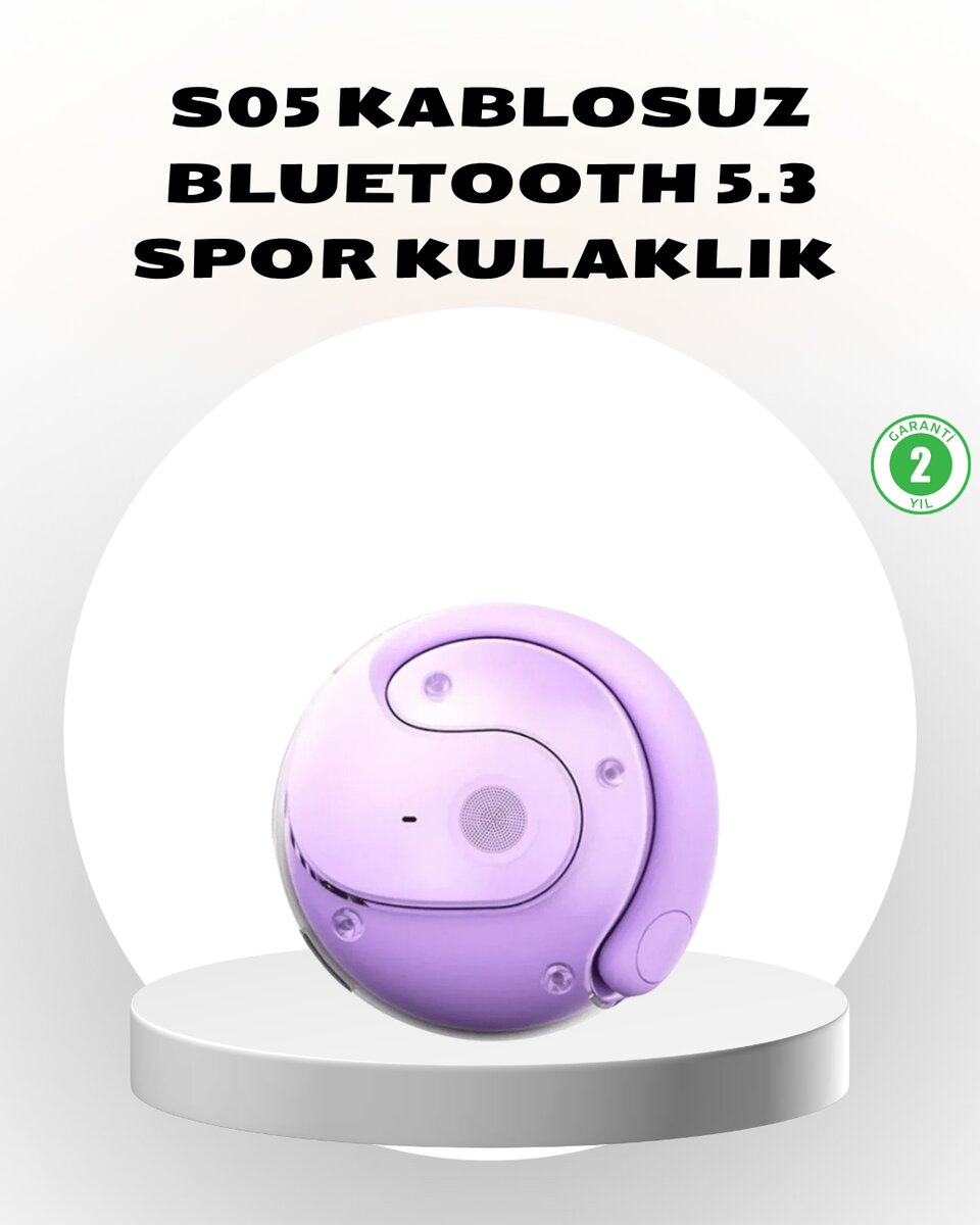 S05 Kablosuz Kulaklık Bluetooth 5.3 IPX4 Su Geçirmez Stereo Ses Otomatik Bağlantı S05 Kablosuz Kulaklık Bluetooth 5.3 IPX4 Su Geçirmez Stereo Ses Otomatik Bağlantı