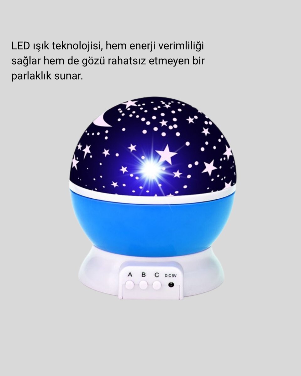 Renkli LED Gece Lambası 6 Işık Modlu Çocuk Odası Atmosfer Aydınlatma Renkli LED Gece Lambası 6 Işık Modlu Çocuk Odası Atmosfer Aydınlatma