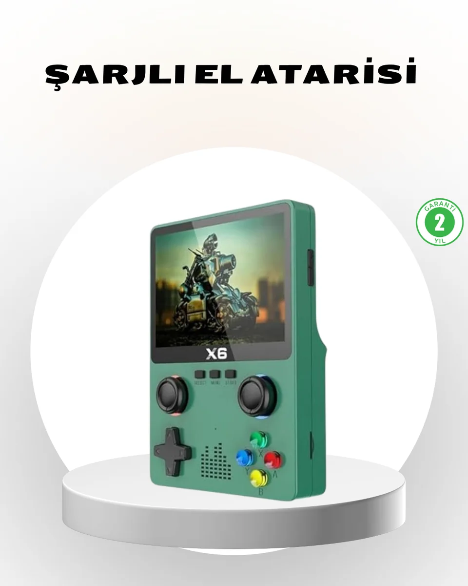 Taşınabilir Oyun Konsolu 3.5 İnç IPS Ekran Yaylı Çift LR Tuşlu Taşınabilir Oyun Konsolu 3.5 İnç IPS Ekran Yaylı Çift LR Tuşlu