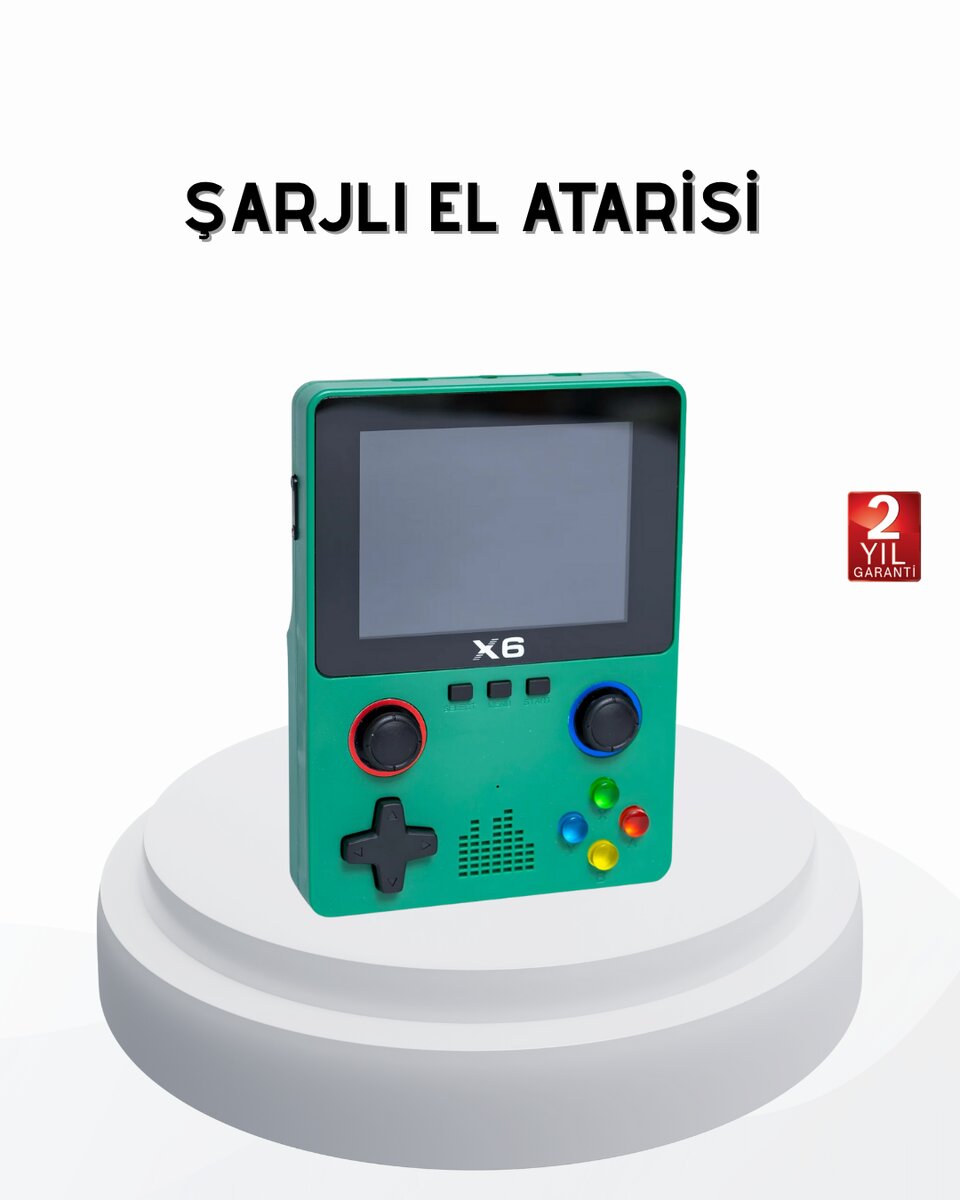 3.5 İnç IPS Ekranlı Taşınabilir Oyun Konsolu Ergonomik Çift Tetikli 3.5 İnç IPS Ekranlı Taşınabilir Oyun Konsolu Ergonomik Çift Tetikli
