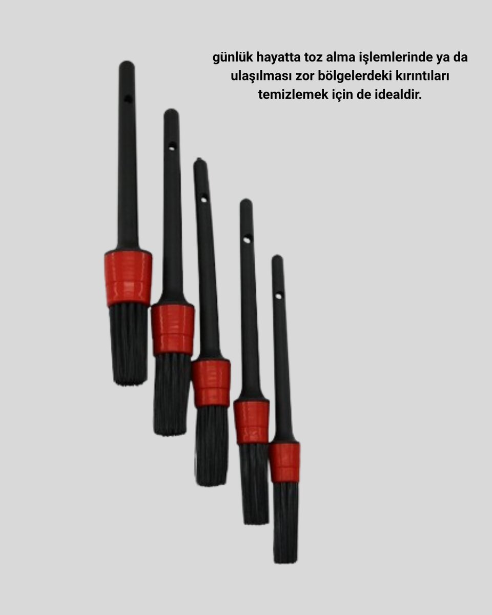 5’li Detay Temizlik Fırçası Seti Araç İç Dış Jant Motor Çok Amaçlı 5’li Detay Temizlik Fırçası Seti Araç İç Dış Jant Motor Çok Amaçlı
