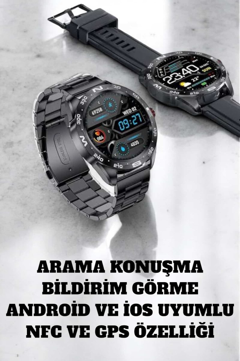 Akıllı Saat Arama Cevaplayan Titreşim Özelliğiyle Bildirim Görebilen Akıllı Saat Arama Cevaplayan Titreşim Özelliğiyle Bildirim Görebilen