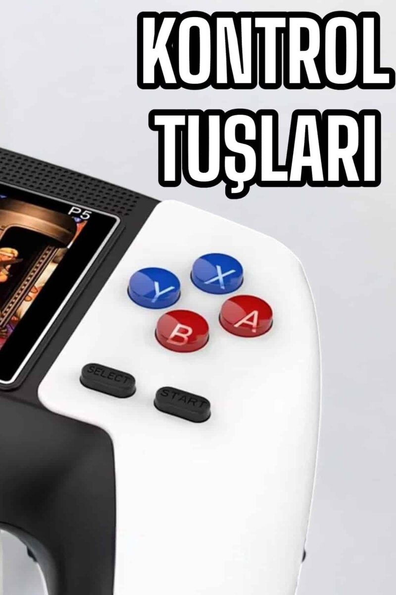 Gamepad 520 Retro Oyunlu Taşınabilir El Konsolu Atari Gamepad 520 Retro Oyunlu Taşınabilir El Konsolu Atari
