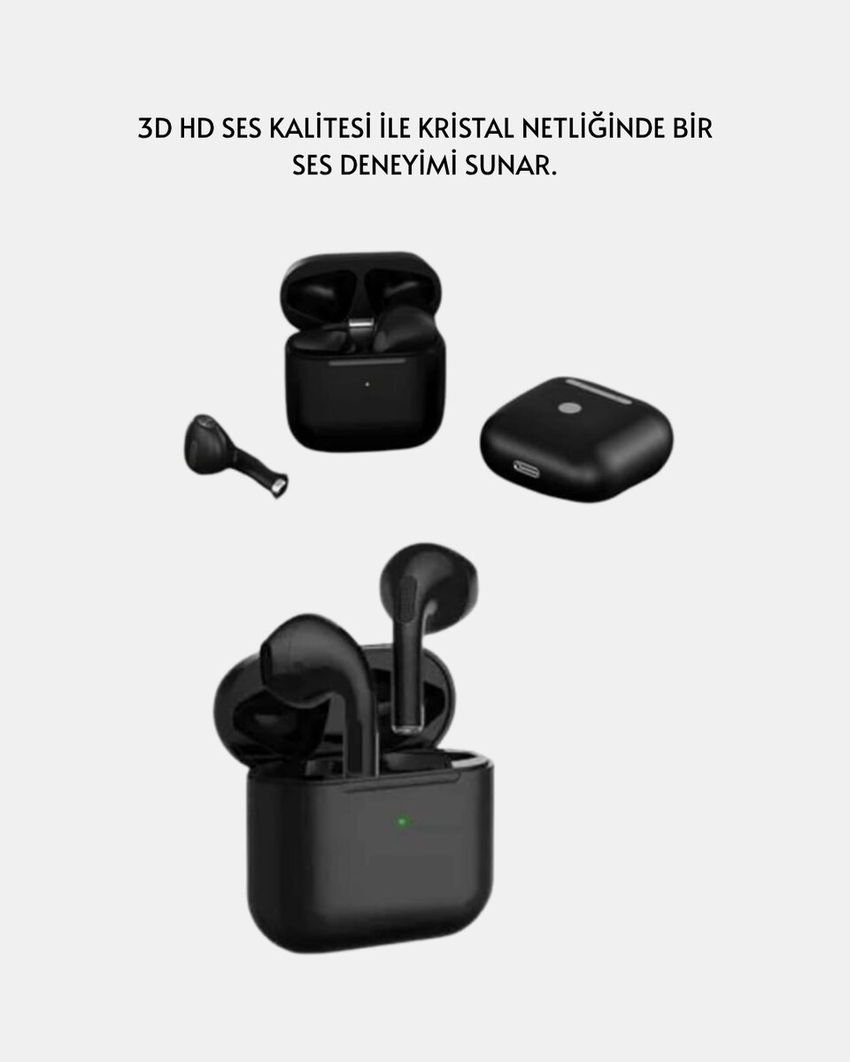 TWS Pro 5 Bluetooth Kulaklık 3D HD Ses ve Gürültü Engelleme Teknolojisi TWS Pro 5 Bluetooth Kulaklık 3D HD Ses ve Gürültü Engelleme Teknolojisi