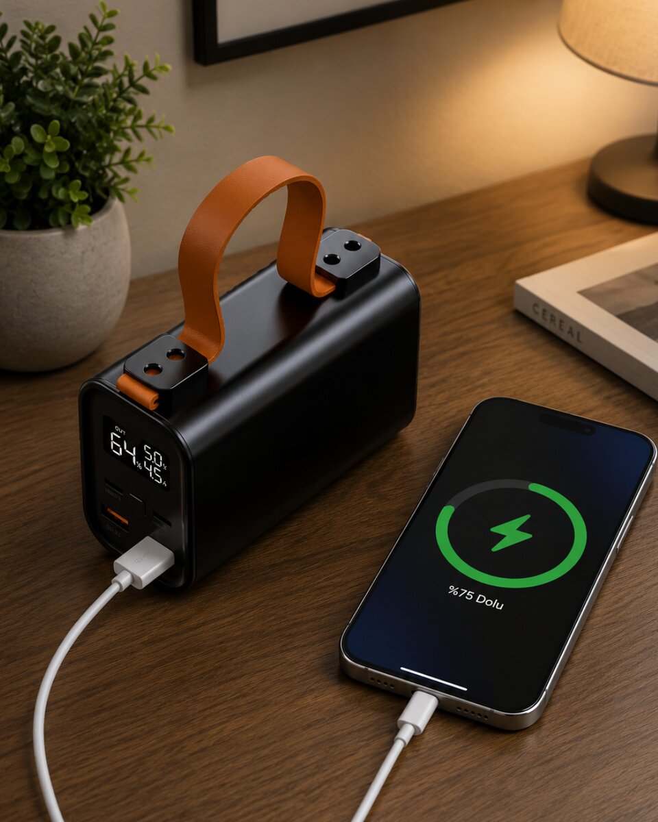 50000 mAh Powerbank Süper Hızlı Şarj LED Göstergeli Taşınabilir Şarj Cihazı 50000 mAh Powerbank Süper Hızlı Şarj LED Göstergeli Taşınabilir Şarj Cihazı