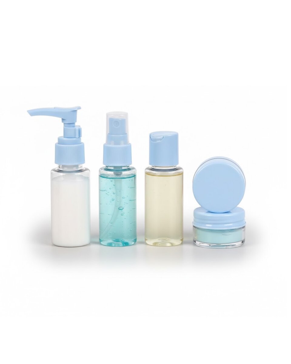 Taşınabilir 5 Parça Seyahat Kozmetik Seti 30 ml Sızdırmaz Taşınabilir 5 Parça Seyahat Kozmetik Seti 30 ml Sızdırmaz
