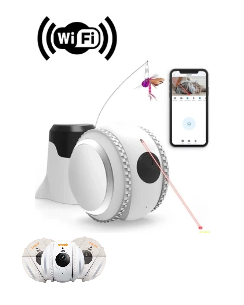 WiFi Akıllı Takip Kamerası Lazer Oyunlu Evcil Hayvan Gözetim Sistemi WiFi Akıllı Takip Kamerası Lazer Oyunlu Evcil Hayvan Gözetim Sistemi