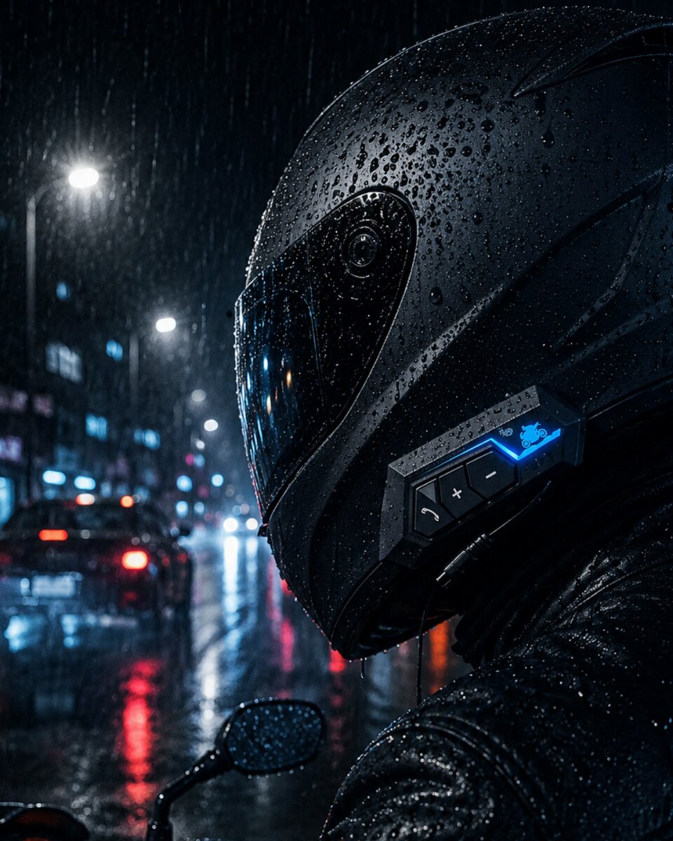 Kablosuz Motosiklet Kask Kulaklığı Bluetooth Mikrofonlu Sürüş Sistemi Kablosuz Motosiklet Kask Kulaklığı Bluetooth Mikrofonlu Sürüş Sistemi