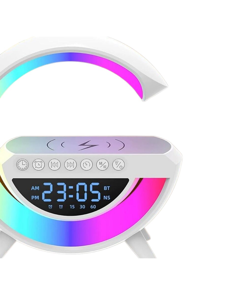 RGB Işıklı Bluetooth Hoparlör TF Kart ve FM Destekli Kablosuz Ses Sistemi RGB Işıklı Bluetooth Hoparlör TF Kart ve FM Destekli Kablosuz Ses Sistemi