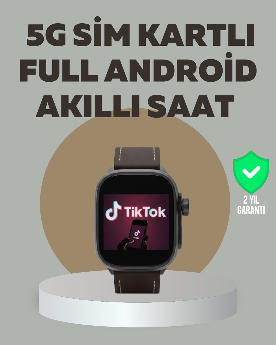 Android Akıllı Saat 5G Destekli Uygulama İndirme Android Akıllı Saat 5G Destekli Uygulama İndirme