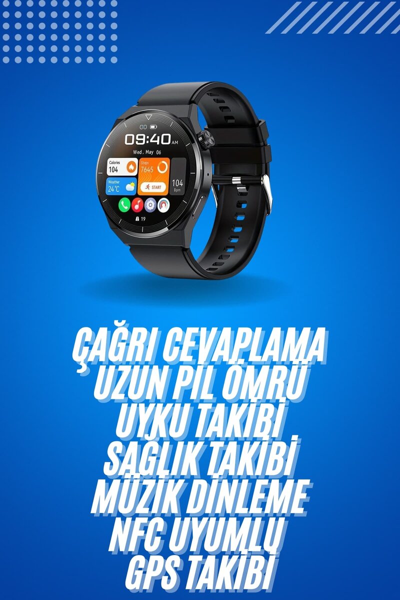 Amoled Ekran Metal Deri Silikon Kordonlu Uyku ve Sağlık Takibi Amoled Ekran Metal Deri Silikon Kordonlu Uyku ve Sağlık Takibi