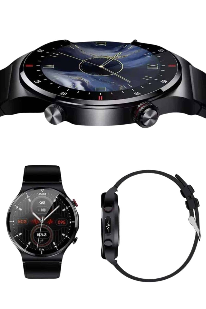 Amoled Ekran Metal Deri Silikon Kordonlu Uyku ve Sağlık Takibi Amoled Ekran Metal Deri Silikon Kordonlu Uyku ve Sağlık Takibi