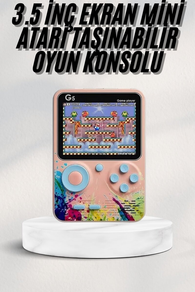 3 İnç Ekran 500 Oyunlu Game Box Mini Taşınabilir Oyun Konsolu 3 İnç Ekran 500 Oyunlu Game Box Mini Taşınabilir Oyun Konsolu