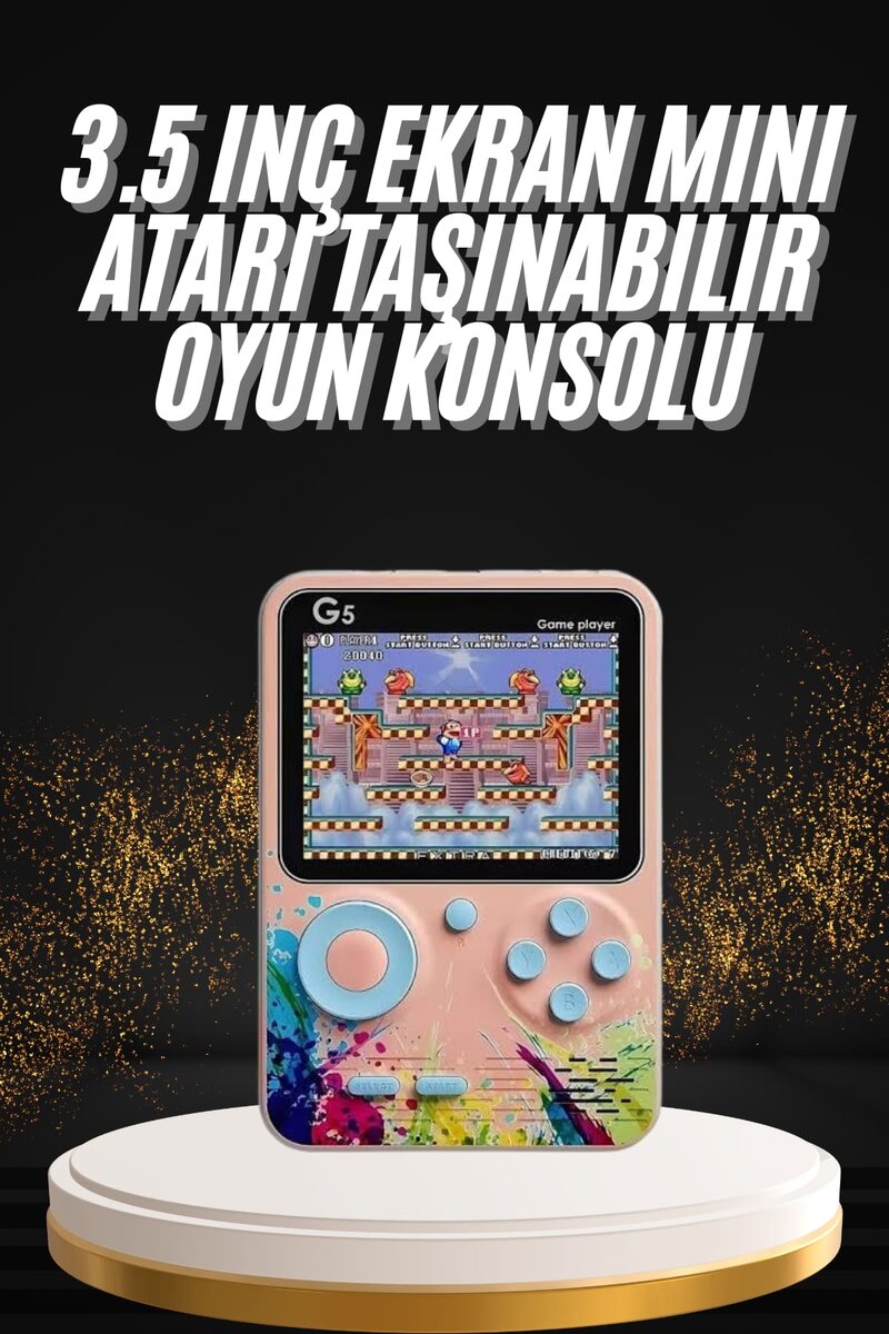 Televizyona Bağlanan Çift Joystick Taşınabilir Klasik Retro Oyunlu Televizyona Bağlanan Çift Joystick Taşınabilir Klasik Retro Oyunlu
