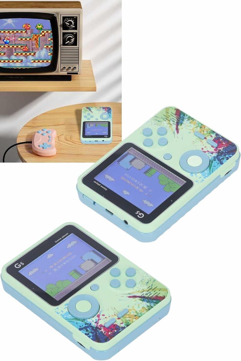 Game Box Oyun Konsolu 500 Retro Oyunlu Mini Taşınabilir 3 İnç Game Box Oyun Konsolu 500 Retro Oyunlu Mini Taşınabilir 3 İnç