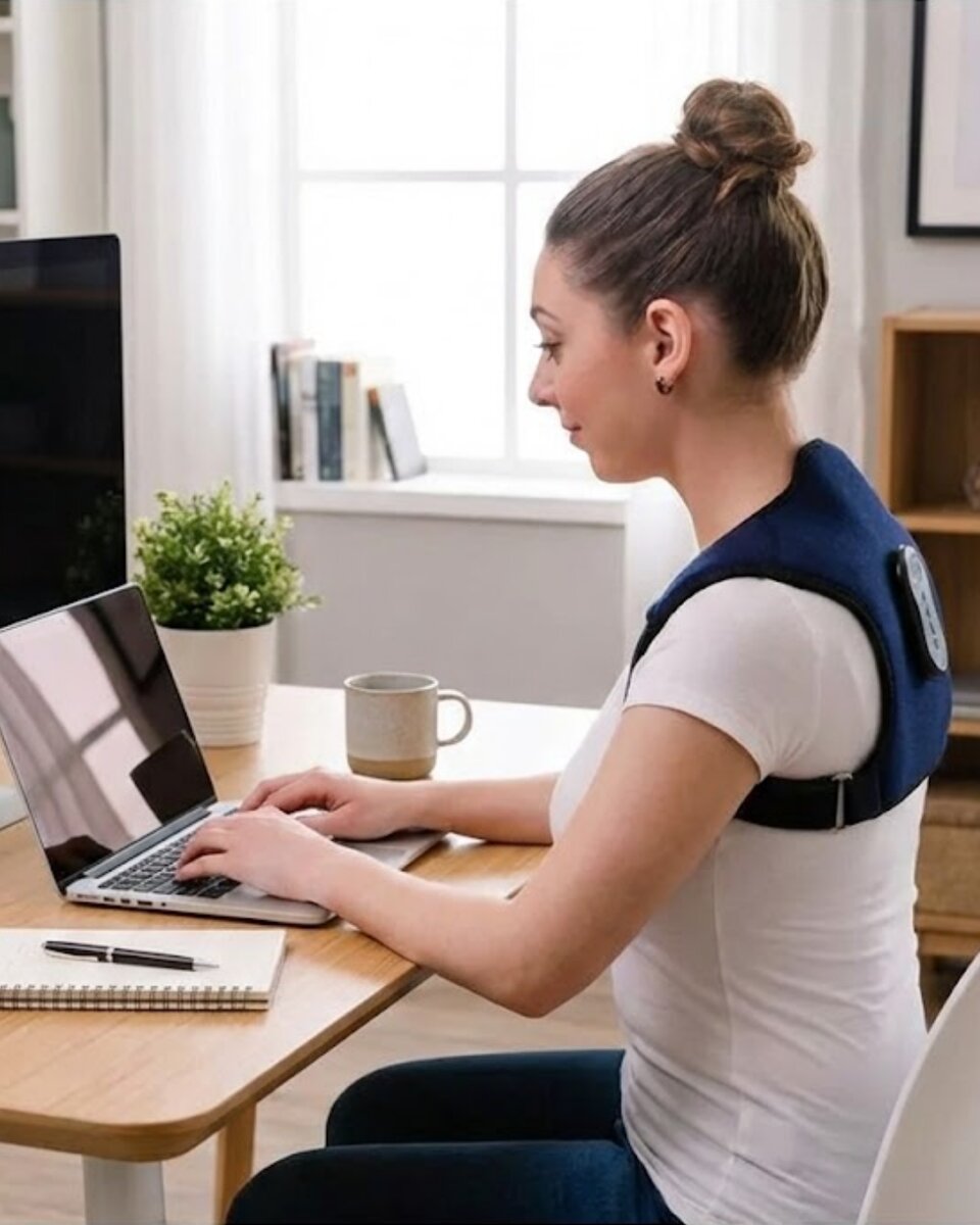 Postür Düzeltici Masaj Kemeri Titreşim Isıtma ve Destek Sistemi Postür Düzeltici Masaj Kemeri Titreşim Isıtma ve Destek Sistemi