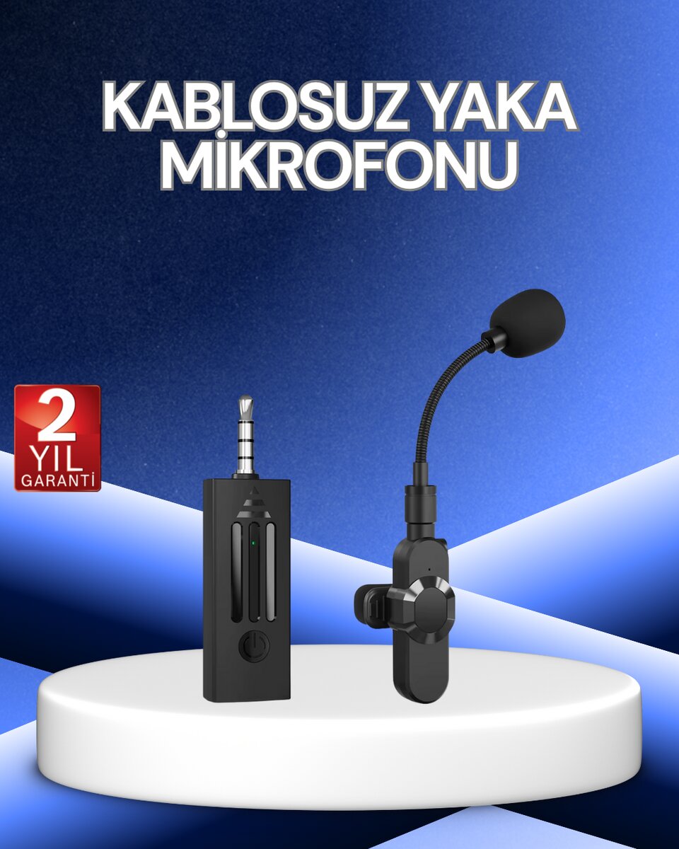 2.4 GHz Düşük Gecikmeli Kablosuz Ses Kayıt Mikrofonu 2.4 GHz Düşük Gecikmeli Kablosuz Ses Kayıt Mikrofonu