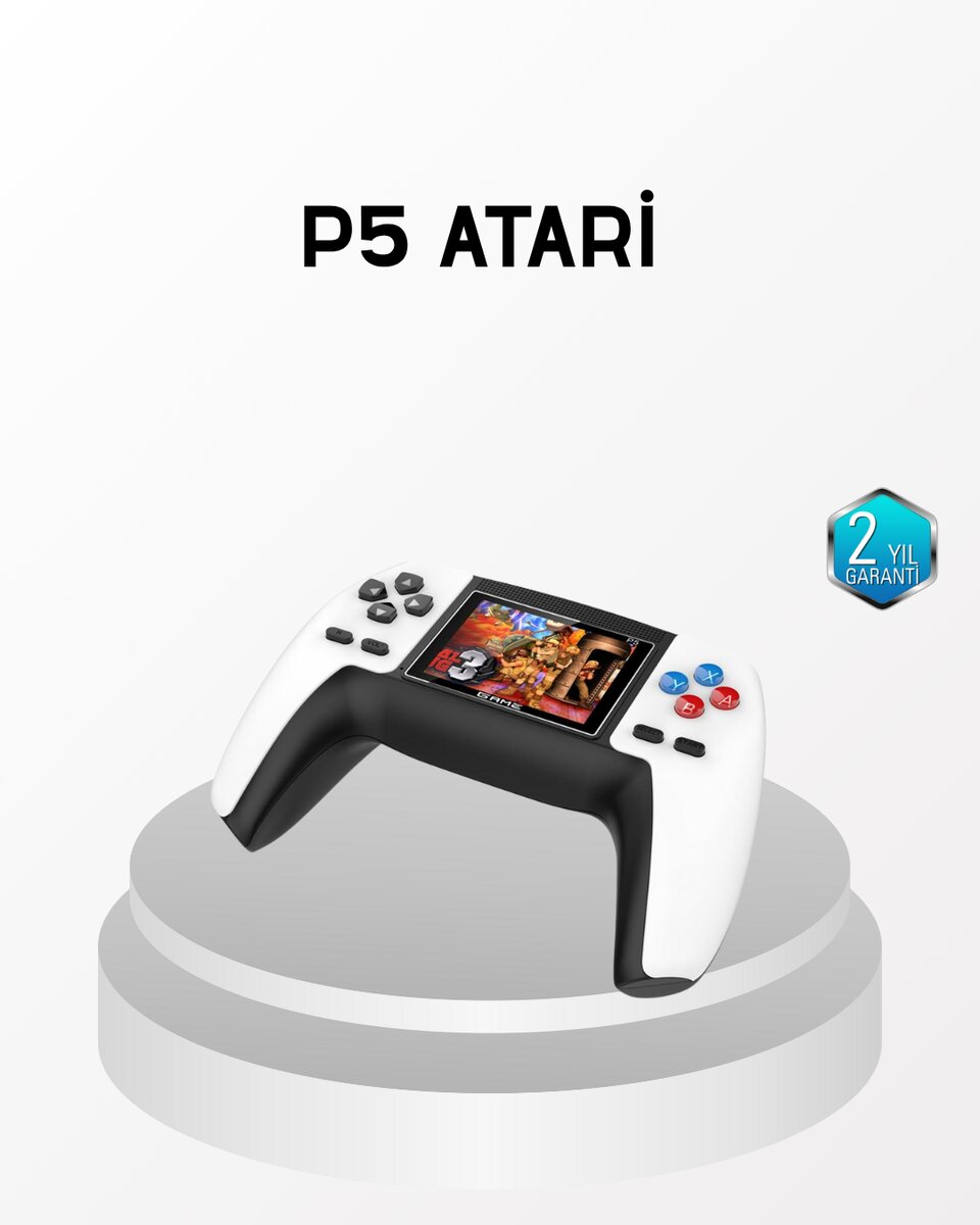 520 Klasik Oyunlu P5™ ControllerView Retro Konsol – Şarjlı, Ergonomik Tasarım 520 Klasik Oyunlu P5™ ControllerView Retro Konsol – Şarjlı, Ergonomik Tasarım