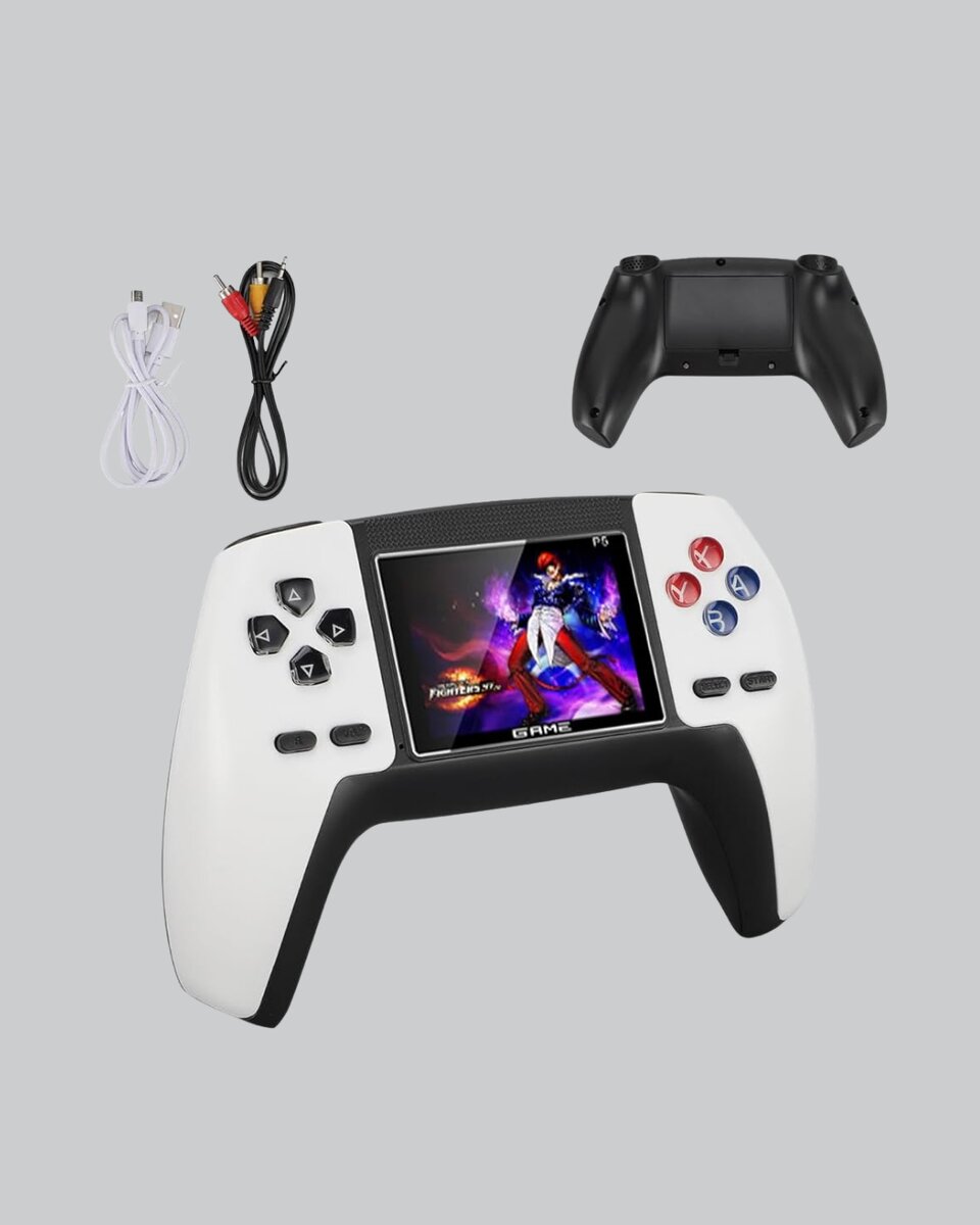 520 Klasik Oyunlu P5™ ControllerView Retro Konsol – Şarjlı, Ergonomik Tasarım 520 Klasik Oyunlu P5™ ControllerView Retro Konsol – Şarjlı, Ergonomik Tasarım