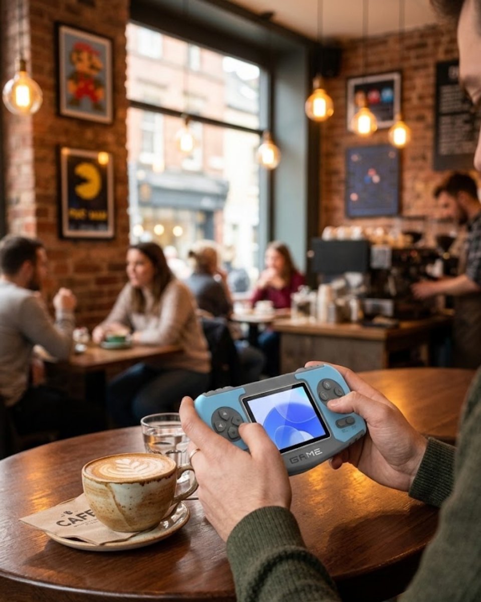 Taşınabilir Game Console Dahili Oyunlu TV Bağlantılı Şarjlı Retro Oyun Konsolu Taşınabilir Game Console Dahili Oyunlu TV Bağlantılı Şarjlı Retro Oyun Konsolu