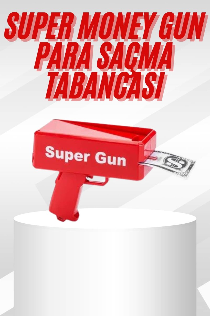 Çocuklara Özel Eğlenceli Para Saçma Makinası Parti Oyuncağı Kırmızı Çocuklara Özel Eğlenceli Para Saçma Makinası Parti Oyuncağı Kırmızı