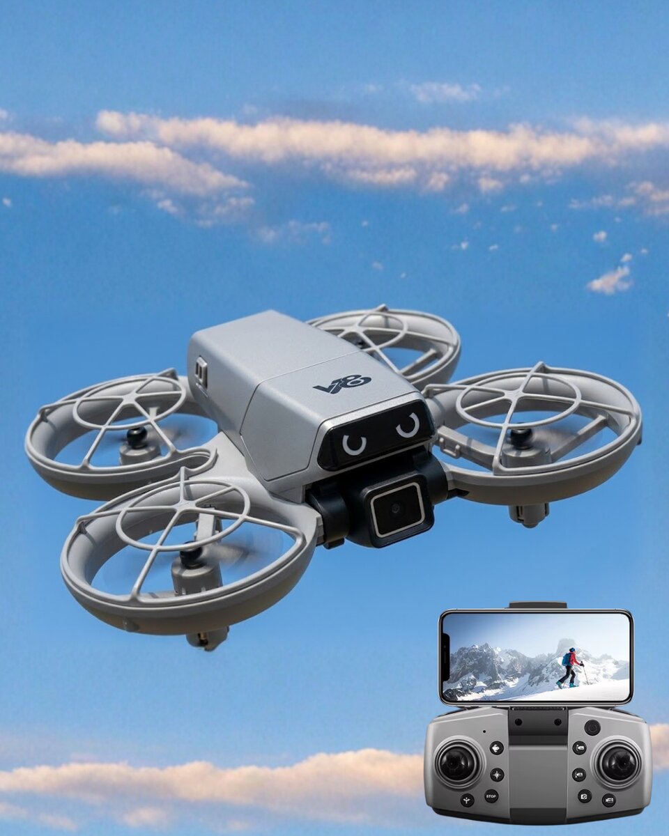 Kameralı Mini Drone Optical Flow Hover APP Kontrollü Kameralı Mini Drone Optical Flow Hover APP Kontrollü