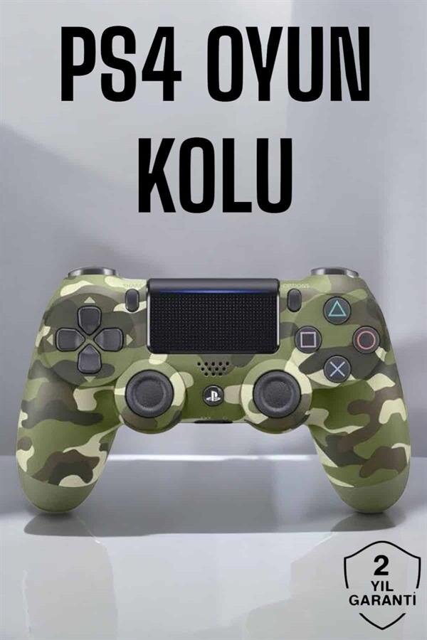 PS4 Oyun Kolu Kamuflaj Desenli Joystick PS4 Oyun Kolu Kamuflaj Desenli Joystick
