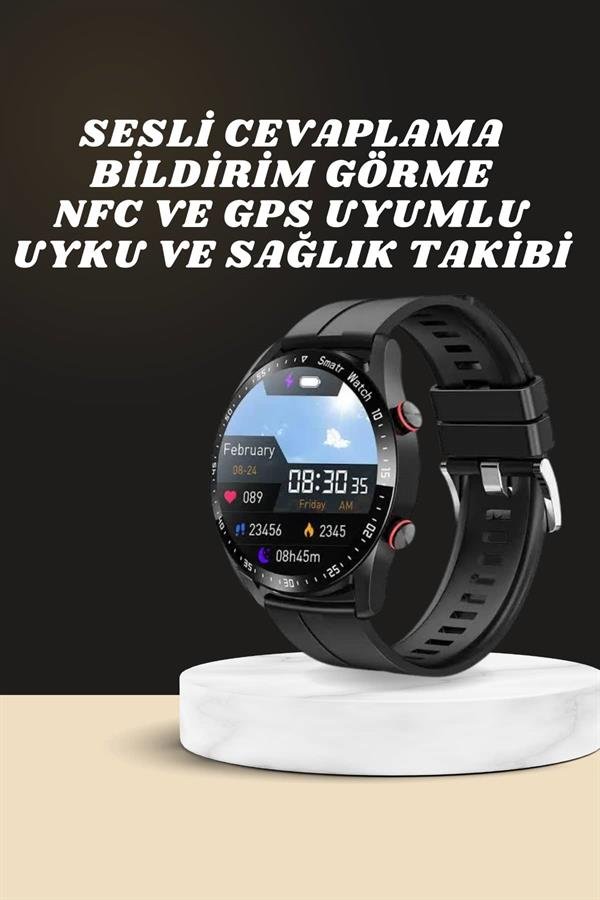 Yeni Model Akıllı Saat GPS Uyumlu Uyku ve Sağlık Takibi Sesli Görüşme Yeni Model Akıllı Saat GPS Uyumlu Uyku ve Sağlık Takibi Sesli Görüşme