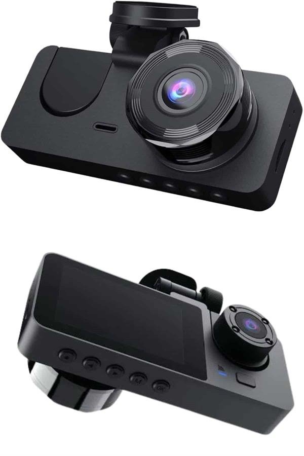 Yol Kayıt Araç Kamerası HD DVR 3 Kameralı 2.0in Ekranlı Ön İç Arka Yol Kayıt Araç Kamerası HD DVR 3 Kameralı 2.0in Ekranlı Ön İç Arka