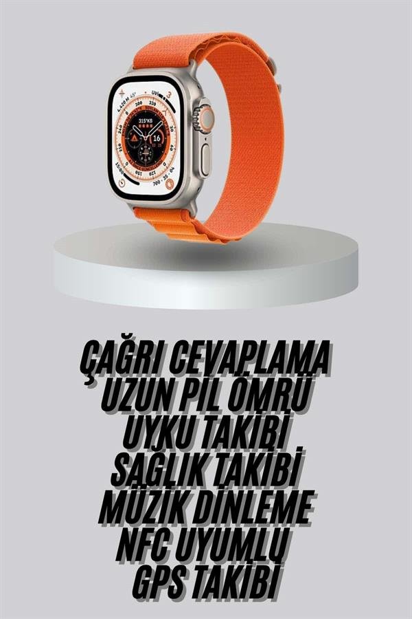 Yeni Nesil Akıllı Saat Uyku ve Sağlık Takibi Titeşimli Sesli Arama Mesaj ve Bildirim Görme Yeni Nesil Akıllı Saat Uyku ve Sağlık Takibi Titeşimli Sesli Arama Mesaj ve Bildirim Görme
