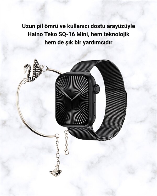 Akıllı Saat SQ-16 Mini Series 10 | Unisex Tasarım, Sağlık ve Spor Takibi Akıllı Saat SQ-16 Mini Series 10 | Unisex Tasarım, Sağlık ve Spor Takibi