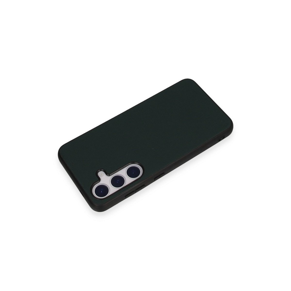 Samsung Galaxy S24 Kılıf Taft Kapak - Koyu Yeşil Samsung Galaxy S24 Kılıf Taft Kapak - Koyu Yeşil