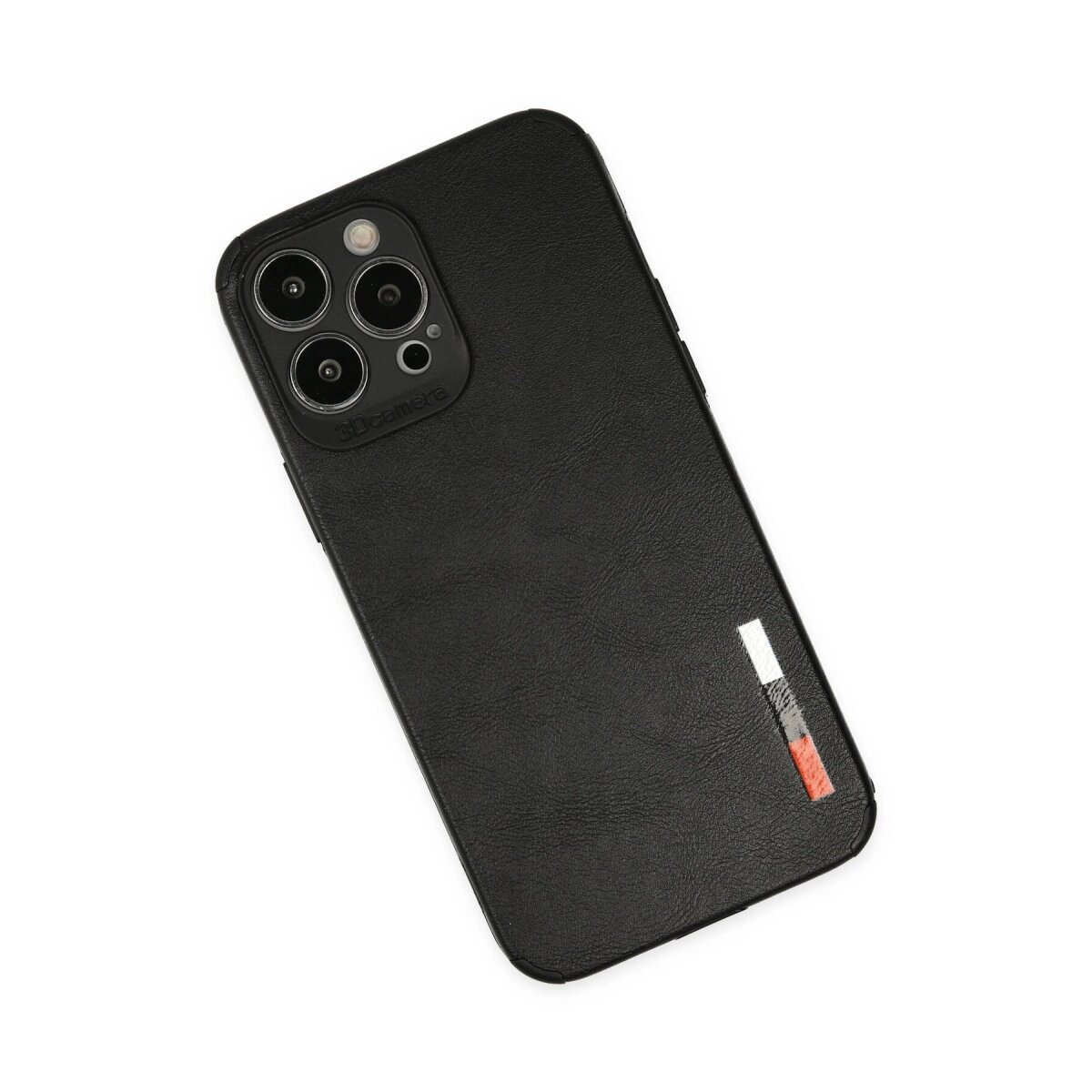 İphone 13 Pro Kılıf Loop Deri Silikon - Siyah İphone 13 Pro Kılıf Loop Deri Silikon - Siyah