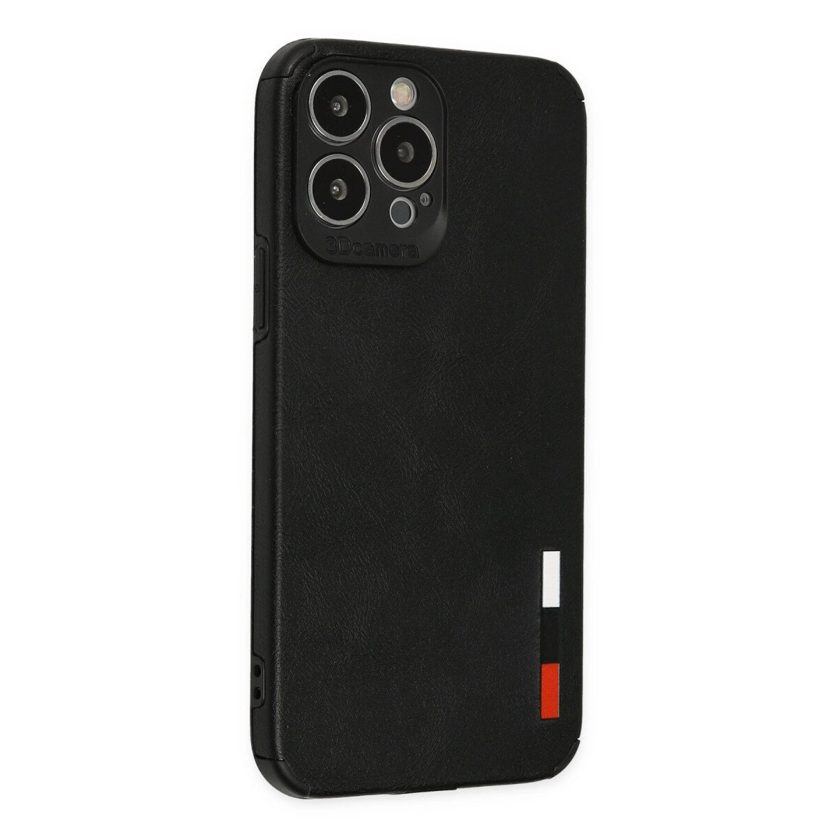 İphone 13 Pro Max Kılıf Loop Deri Silikon - Siyah İphone 13 Pro Max Kılıf Loop Deri Silikon - Siyah
