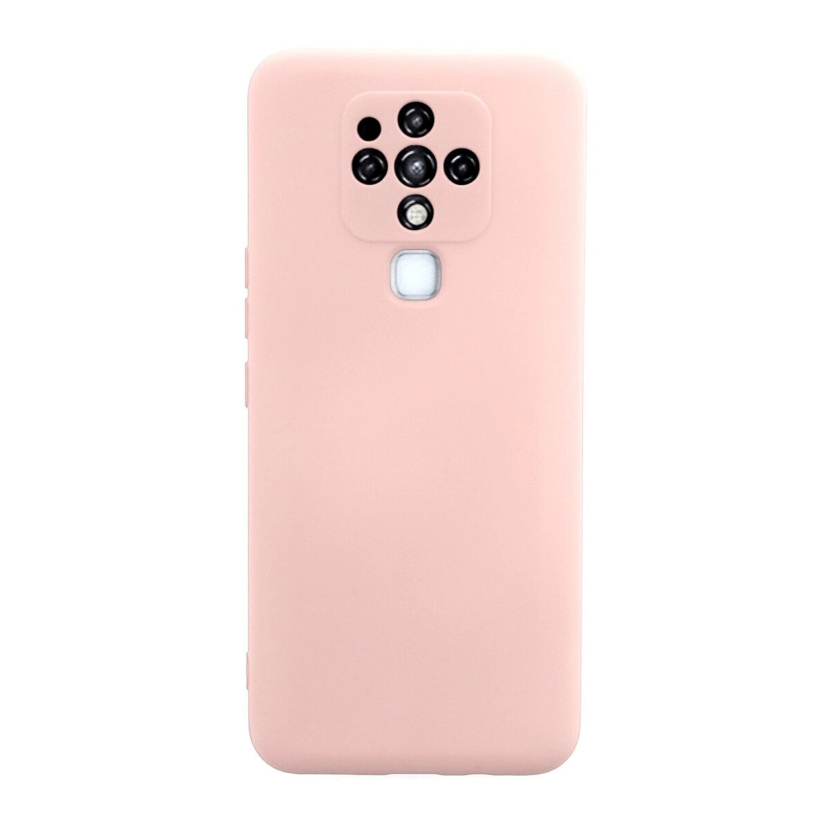 Tecno Camon 16 Kılıf Nano İçi Kadife Silikon - Pudra Tecno Camon 16 Kılıf Nano İçi Kadife Silikon - Pudra