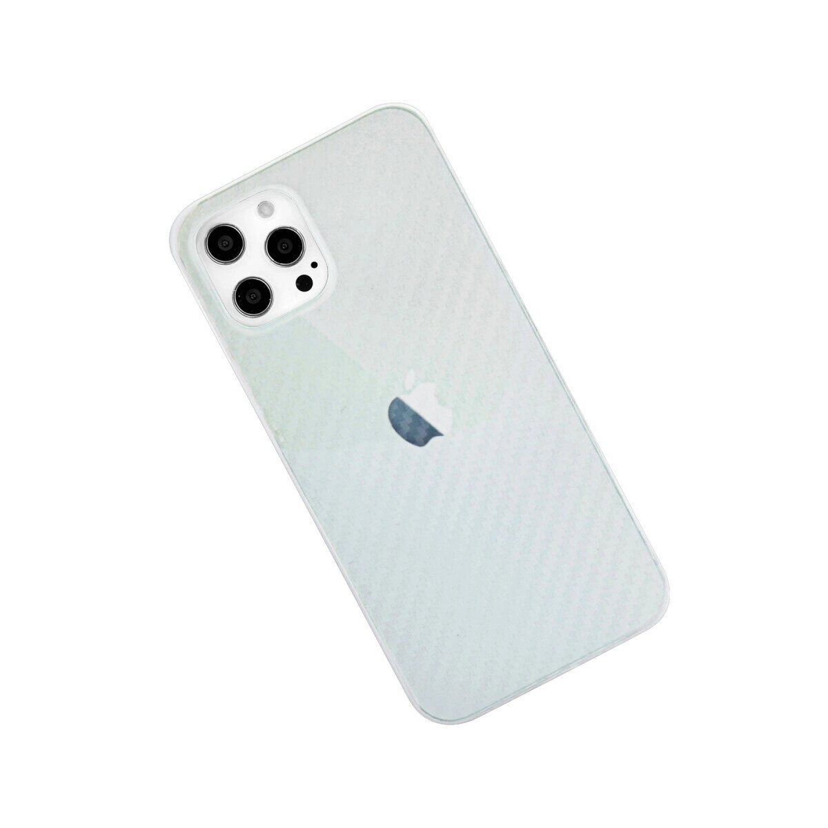 İphone 12 Pro Max Kılıf Karbon Pp Silikon - Şeffaf İphone 12 Pro Max Kılıf Karbon Pp Silikon - Şeffaf