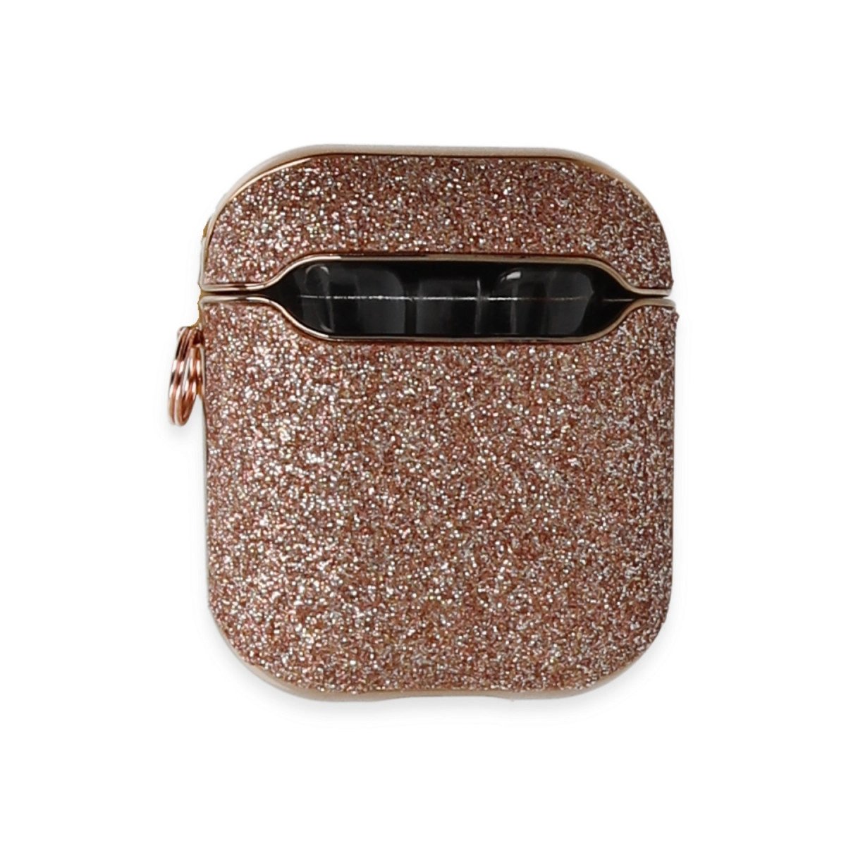 Airpods 2 (2.nesil) Spell Simli Kılıf - Rose Gold Airpods 2 (2.nesil) Spell Simli Kılıf - Rose Gold