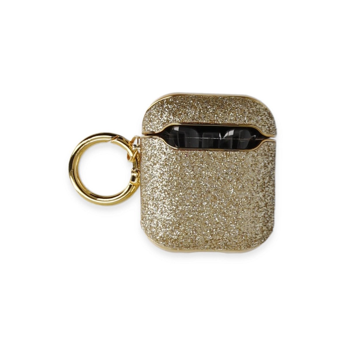 Airpods 2 (2.nesil) Spell Simli Kılıf - Gold Airpods 2 (2.nesil) Spell Simli Kılıf - Gold