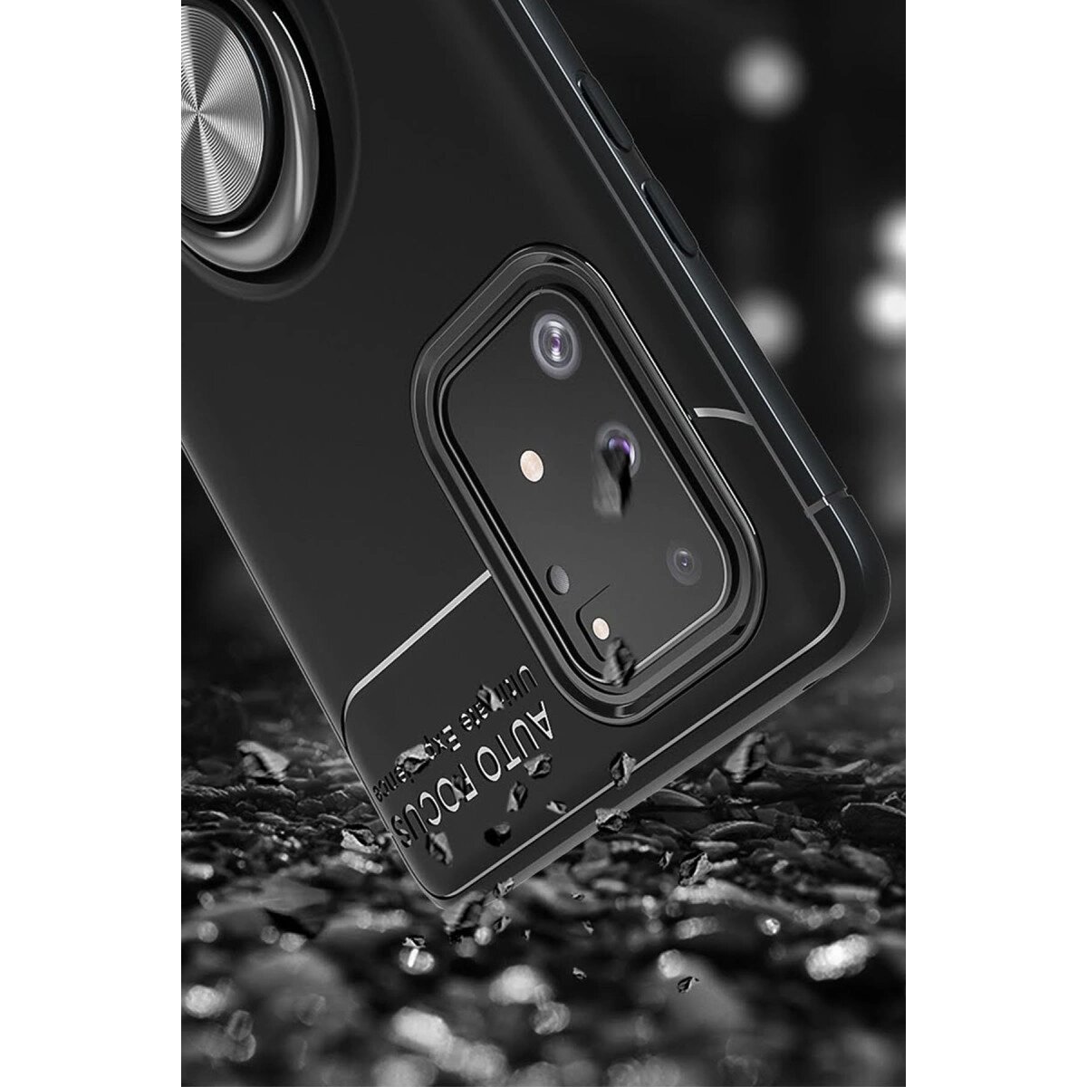 Samsung Galaxy A91 / S10 Lite Kılıf Range Yüzüklü Silikon - Kırmızı Samsung Galaxy A91 / S10 Lite Kılıf Range Yüzüklü Silikon - Kırmızı