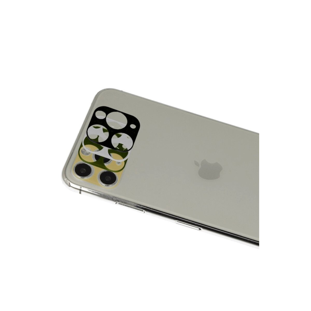 İphone 11 Pro Max Rainbow Kamera Lens Koruma Cam - Gold İphone 11 Pro Max Rainbow Kamera Lens Koruma Cam - Gold